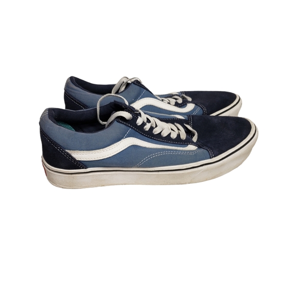 Vans Other - Vans Old Skool  Comfy Cush Shoes Mens Size 9 Blue White Pre-owned